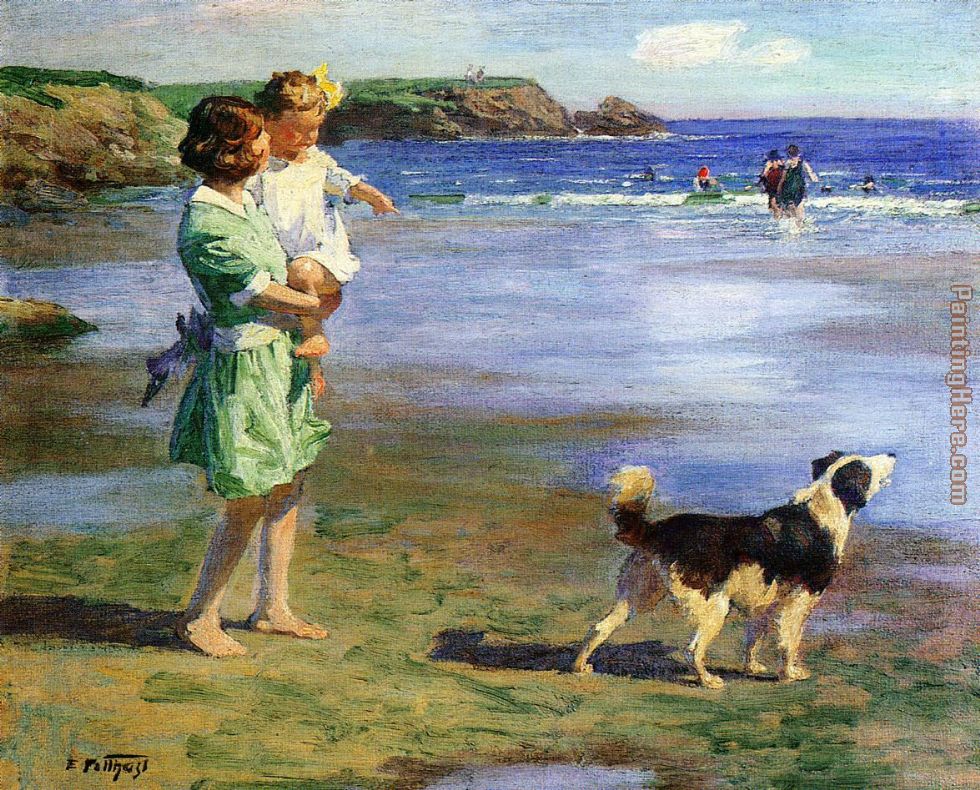 Summer Pleasures painting - Edward Henry Potthast Summer Pleasures art painting